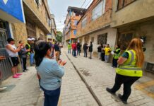 Alcaldía Local de Suba entregó más de 2.267 m² de vías renovadas en Lisboa y Santa Cecilia.